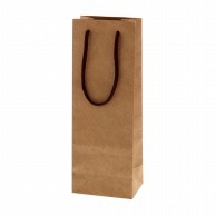 HEIKO 紙袋 カラーチャームバッグ ワインL 1本用 クラフト 10枚