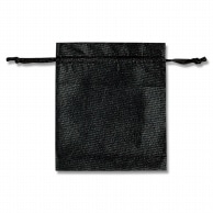 HEIKO 不織布巾着袋 Fバッグ Kシリーズ K24-28 黒 10枚