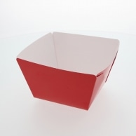 HEIKO 食品容器 シェアリングBOX 14-14 赤 25枚