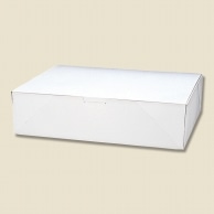 HEIKO 箱 ケーキ用ケース 洋生 白 F ケーキ12個用 50枚