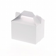 HEIKO 箱 キャリーケース ホワイト 3.5×5 ケーキ2～3個用 25枚 
