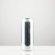 BMターゲット 缶シーリング専用アルミ容器 円柱　500ml Alumi－can500 1個（ご注文単位100個）【直送品】