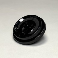 BMターゲット ハードPPカップ用　蓋 90口径対応　開閉式リッド　黒 XY90LB－Hot－Ice－Black 50個/袋（ご注文単位20袋）【直送品】