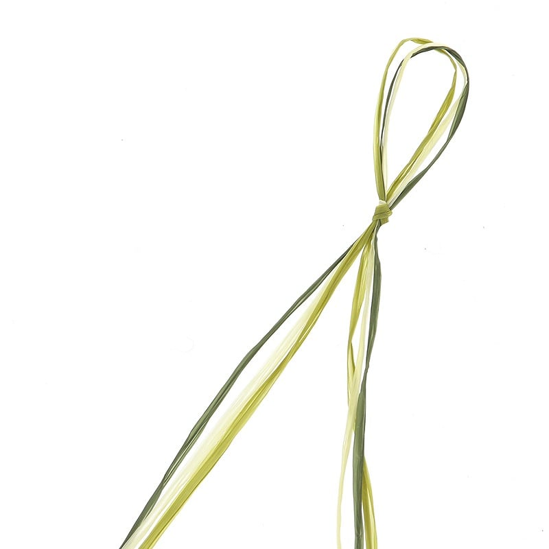 HEIKO レーヨンラフィア 3mm幅×30m巻 ナチュラルグリーン