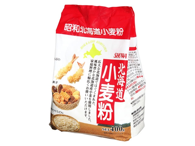 昭和産業北海道小麦粉４００ｇ※軽（ご注文単位20個）【直送品】