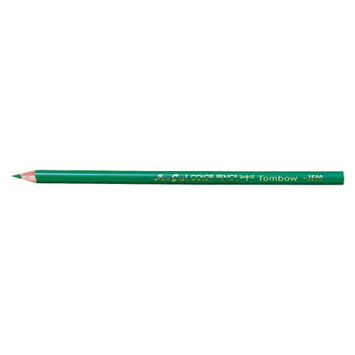 1500-07 色鉛筆　１５００　単色　緑 1ダース (ご注文単位1ダース)【直送品】