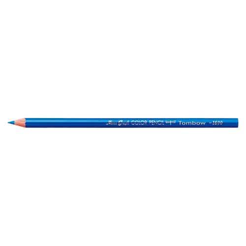 1500-15 色鉛筆　１５００　単色　青 1ダース (ご注文単位1ダース)【直送品】