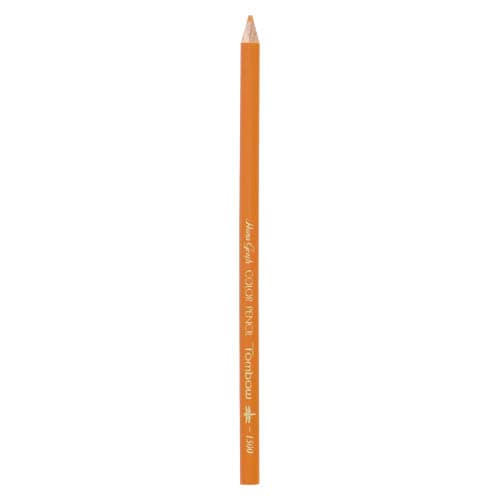 1500-28 色鉛筆　１５００　単色　だいだい色 1ダース (ご注文単位1ダース)【直送品】
