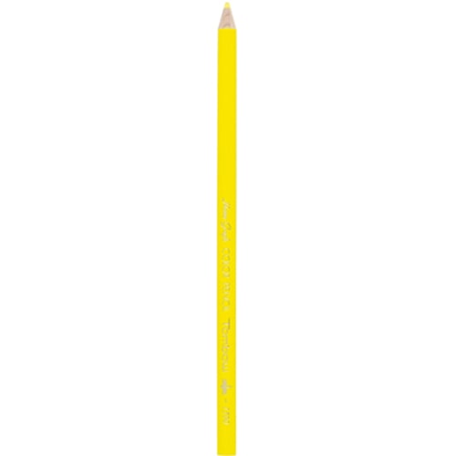 1500-02 色鉛筆　１５００　単色　れもん色 1ダース (ご注文単位1ダース)【直送品】