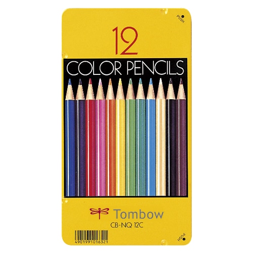 CB-NQ12C 色鉛筆　１２色ＮＱ 1セット (ご注文単位1セット)【直送品】