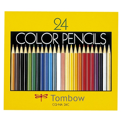CQ-NA24C 色鉛筆紙箱２４色ＮＡ 1セット (ご注文単位1セット)【直送品】