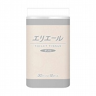 エリエール　トイレットティッシュ　ダブル芯付30m 427131　1個 (12ロール×6パック入)（ご注文単位1個）【直送品】