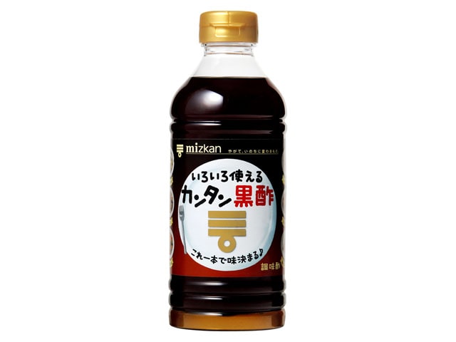 ミツカンカンタン黒酢５００ｍｌ※軽（ご注文単位12個）【直送品】