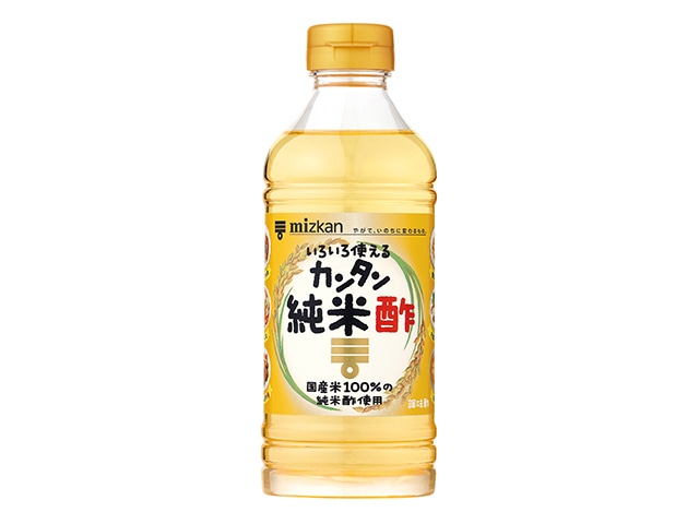 ミツカンカンタン純米酢５００ｍｌ※軽（ご注文単位12個）【直送品】