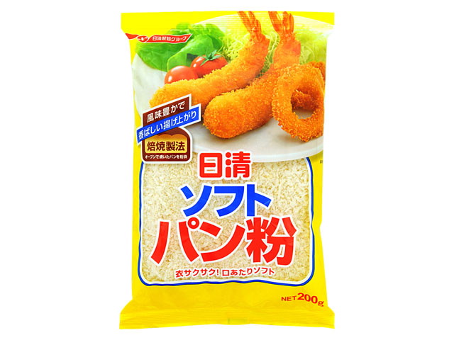 日清フーズソフトパン粉２００ｇ※軽（ご注文単位10個）【直送品】