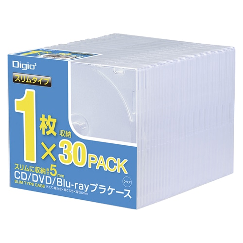 CD-084-30 ＣＤプラケ－ススリム３０パック 1個 (ご注文単位1個)【直送品】