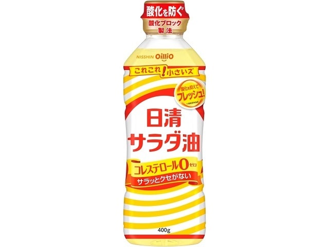 日清オイリオサラダ油４００ｇ※軽（ご注文単位10個）【直送品】