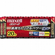 マクセル 単4電池 LR03-T-20P  ［20本 /アルカリ］ LR03T20P 1個（ご注文単位1個）【直送品】