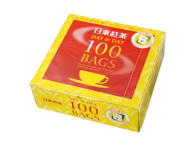 日東紅茶ＤＡＹ＆ＤＡＹ１８０ｇ１００袋 ※軽（ご注文単位12個）【直送品】