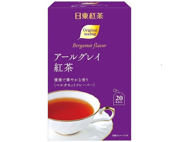 日東紅茶アールグレイ紅茶ティーバッグ２ｇ２０袋 ※軽（ご注文単位6個）【直送品】