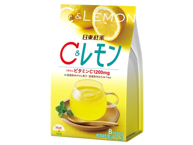日東紅茶Ｃ＆レモン９．８ｇ８袋 ※軽（ご注文単位6個）【直送品】