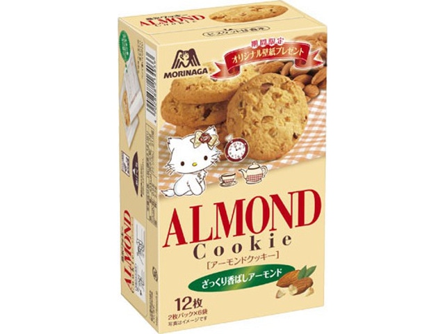 森永製菓アーモンドクッキー１２枚※軽（ご注文単位5個）【直送品】