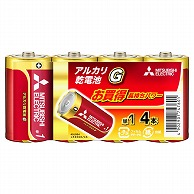三菱電機 単1電池 LR20GD/4S  ［4本 /アルカリ］ LR20GD4S 1個（ご注文単位1個）【直送品】