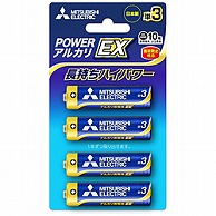 三菱電機 単3電池 LR6EXD/4BP  ［4本 /アルカリ］ LR6EXD4BP 1個（ご注文単位1個）【直送品】