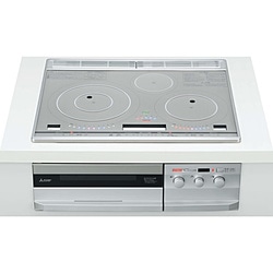 >三菱電機　Mitsubishi　Electric ビルトインIHクッキングヒーター ビックリング  CS-T321HNSR ［3口IH /200V］ 1個（ご注文単位1個）【直送品】