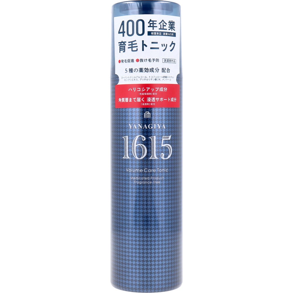 柳屋本店　YANAGIYA1615 薬用育毛 ボリュームケアトニック 無香料 200g　1個（ご注文単位1個）【直送品】