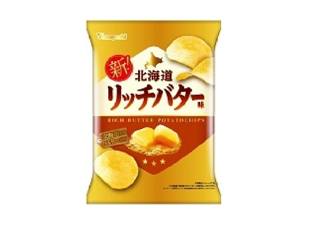 山芳製菓ポテトチップス北海道リッチバター５０ｇ※軽（ご注文単位12個）【直送品】