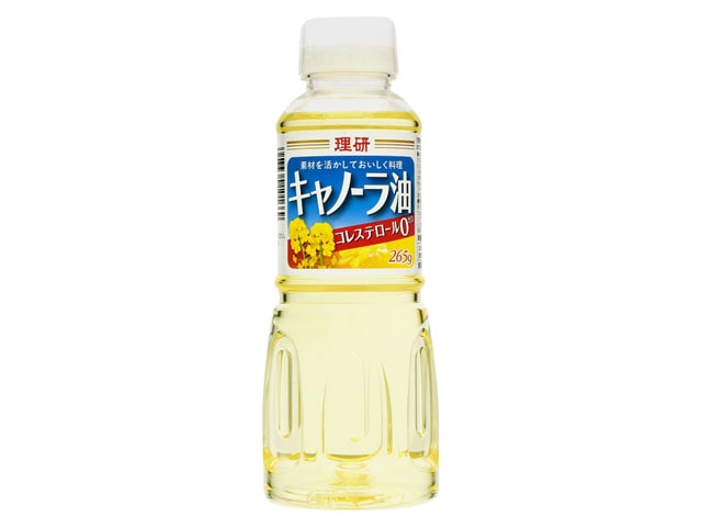 理研農産キャノーラ油２６５ｇ※軽（ご注文単位12個）【直送品】