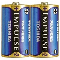 東芝 単2電池 LR14H 2KP  ［2本 /アルカリ］ LR14H2KP 1個（ご注文単位1個）【直送品】