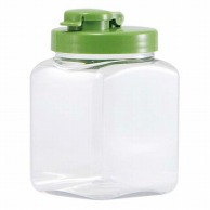 【直送品】 タケヤ化学工業 プラスチック　カラー液体密閉びん　S型 1．1L　グリーン  1個（ご注文単位1個）