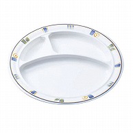 【直送品】 台和 メラミン食器　三ツ切ランチ皿 フォレスト CL－21－F 1枚（ご注文単位1枚）