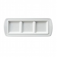 台和 メラミン食器　パズル　サンプレート 白 CH－3－W 1枚（ご注文単位1枚）【直送品】