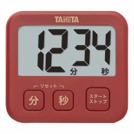 【直送品】 タニタ　薄型タイマー　TD－408　レッド   1個（ご注文単位1個）