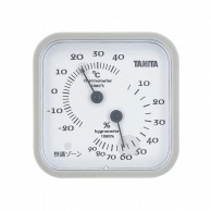 >【直送品】 温湿度計　TT－557－GY　グレー   1個（ご注文単位1個）