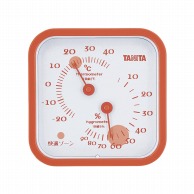 温湿度計　TT－557－OR　オレンジ   1個（ご注文単位1個）【直送品】