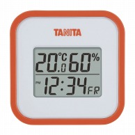 デジタル温湿度計　TT－558　オレンジ   1個（ご注文単位1個）【直送品】