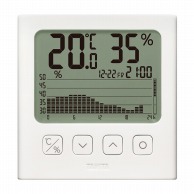 【直送品】 グラフ付デジタル温湿度計　TT－581   1個（ご注文単位1個）