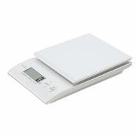 タニタ　デジタルクッキングスケール　2kg KD－410（WH　パールホワイト）  1個（ご注文単位1個）【直送品】