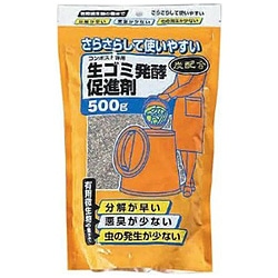 >アイリスオーヤマ　IRIS　OHYAMA 炭入り生ゴミ発酵促進剤 500g 1個（ご注文単位1個）【直送品】