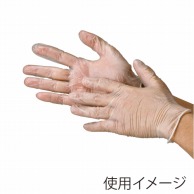 【直送品】 川西工業 ビニール極薄手袋　粉なし Lサイズ　100枚 2026　クリア 1箱（ご注文単位20箱）