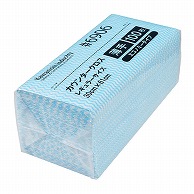 >川西工業 カウンタークロス #6906 エコノミータイプ レギュラーサイズ 薄手 ブルー 100枚