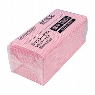 >川西工業 カウンタークロス #6906 エコノミータイプ レギュラーサイズ 薄手 ピンク 100枚