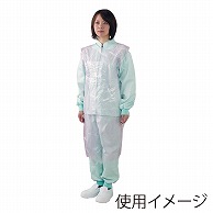 >【直送品】 川西工業 プラスチック袖なしエプロン ピンク 4450 1箱（ご注文単位16箱）