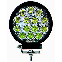 樫村　ＫＡＳＨＩＭＵＲＡ LEDワークライト 丸 14灯 42W 白色  ML-40 ［LED /防水対応］ ML40 1個（ご注文単位1個）【直送品】