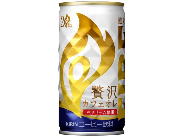 キリンファイア贅沢カフェオレ缶１８５ｇ※軽（ご注文単位30個）【直送品】