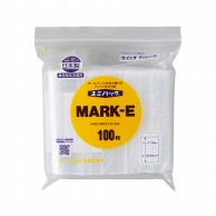 生産日本社 セイニチ チャック付きポリ袋 ユニパック マーク付き MARK-E 100枚